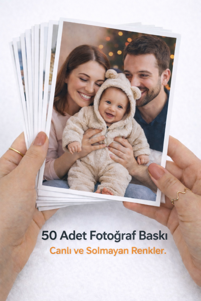 50 Adet Fotoğraf Baskısı