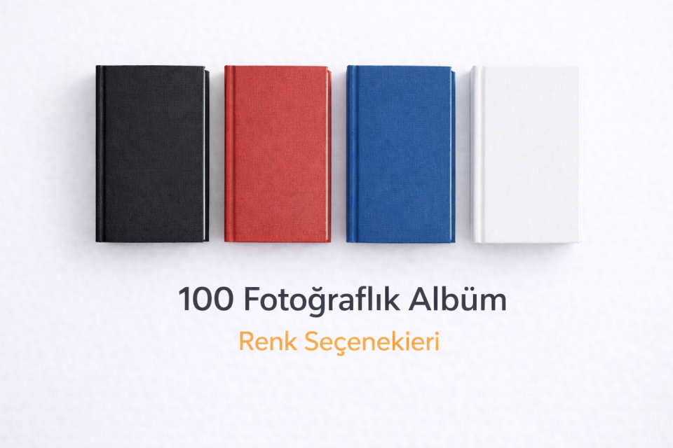100 Fotoğraflık Profesyonel Albüm